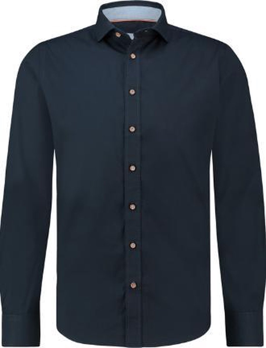 Shirt Solid Stretch Me 0103 Navy
