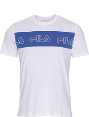 Fila - Heren Tee SS Man Aki Tee - Wit - Maat S