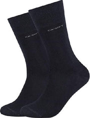 Camano Ca-Soft Sokken unisex 2 PACK 39-42 Navy naadloos zonder knellende elastiek