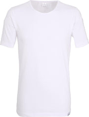 Gotzburg heren T-shirt slim fit O-hals 95/5 (1-pack) - heren ondershirt stretchkatoen - wit -  Maat: 3XL