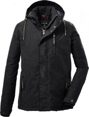 Killtec heren winterjas Storminga zwart - maat L