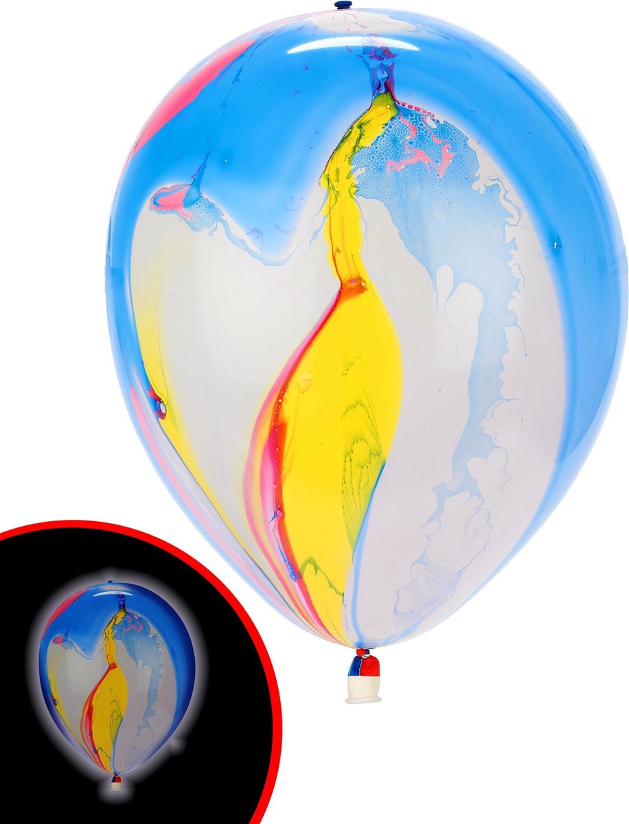 Illooms LED Ballonnen Marble - 5 Stuks