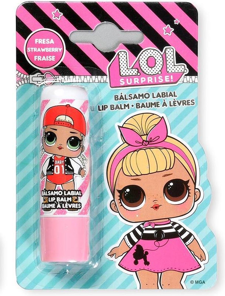 Cartoon L.o.l. Surprise Bálsamo Labial Fresa 4 G