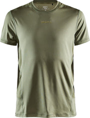 Craft ADV Essence SS  Sportshirt - Maat XXL  - Mannen - donker groen