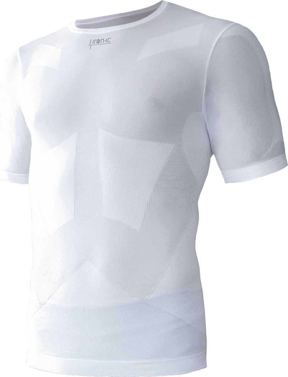 Iron-ic Sportshirt Extralight 4.0 Heren Polyamide Wit Mt S/m