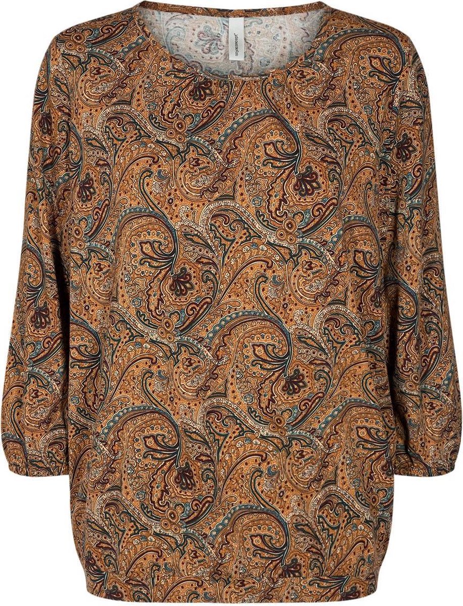SOYA CONCEPT - BLOUSE - ORANJE COMBI
