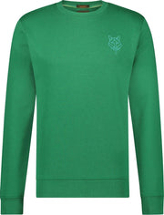 Haze&Finn Pullover Ronde Hals Groen (MU15-0404 - VerdantGreen)