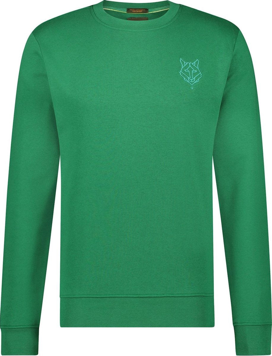 Haze&Finn Pullover Ronde Hals Groen (MU15-0404 - VerdantGreen)
