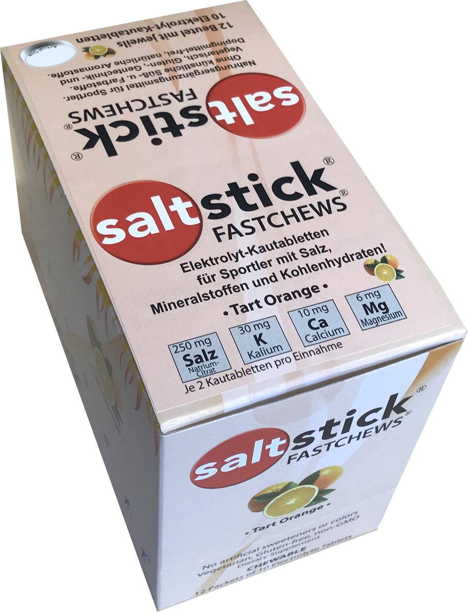 Saltstick Fastchews 12 x 10 Kauwtabletten
