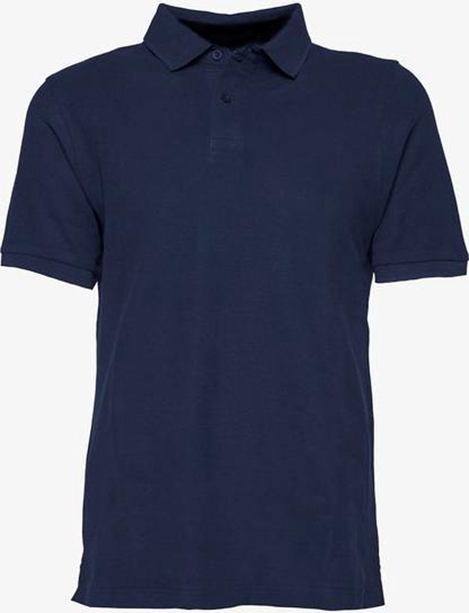 Unsigned heren polo - Blauw - Maat XXL