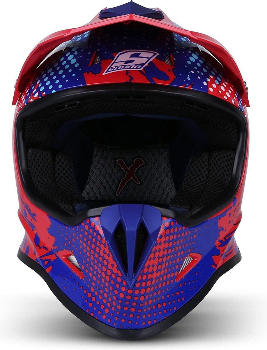 Soxon SKC-34 Rood Blauw