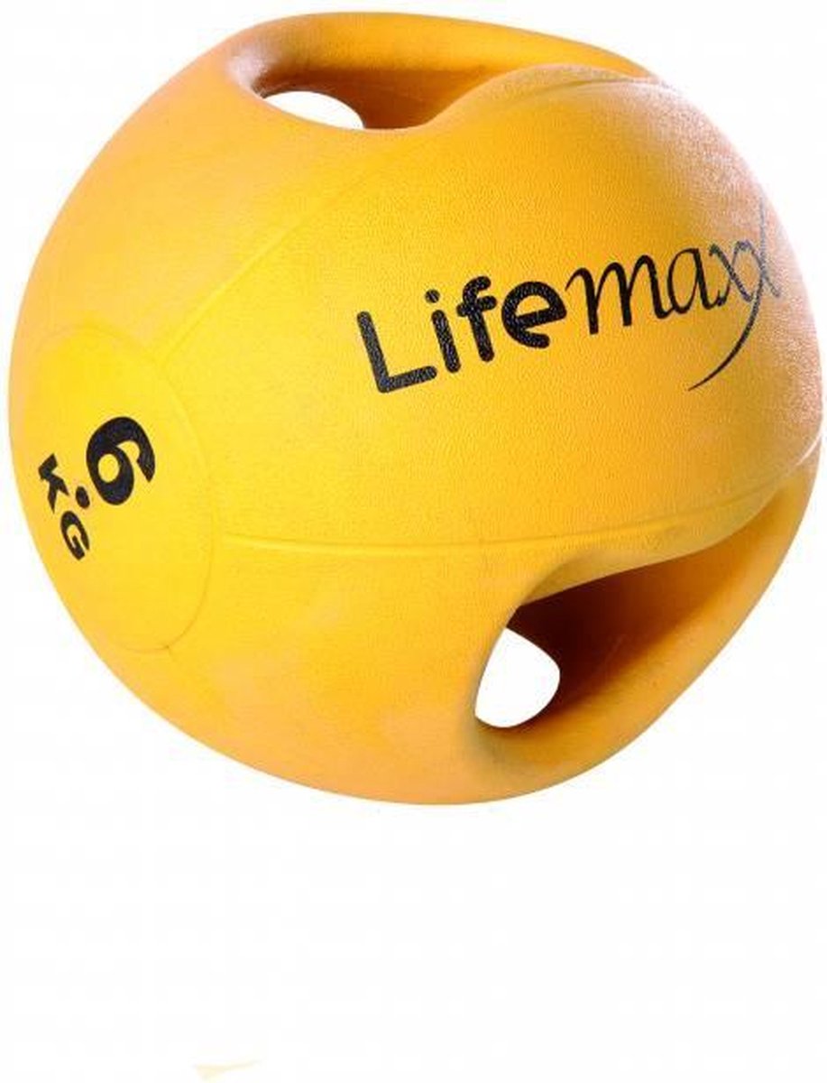 Double handle medicine ball 6 kg