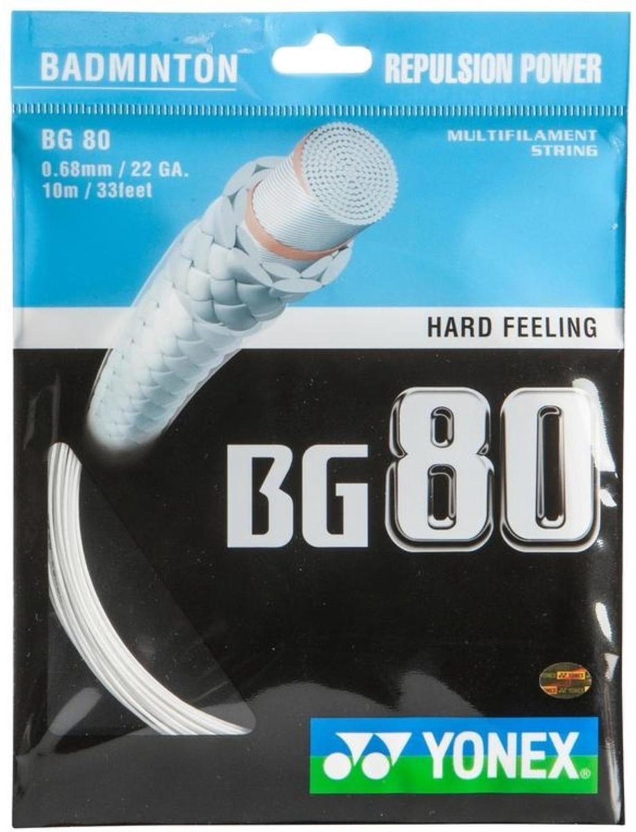 Yonex BG80 wit set