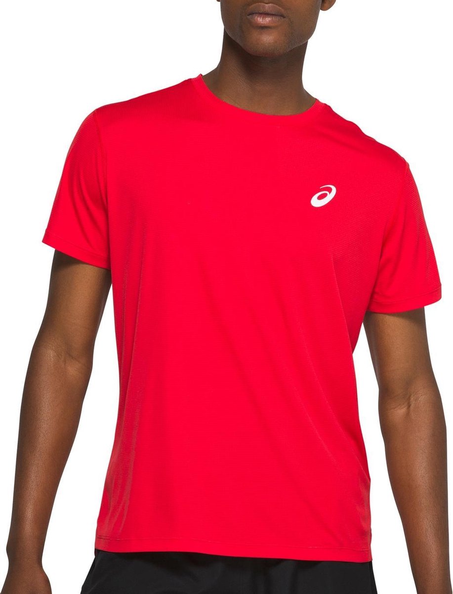 Asics Sportshirt - Maat M  - Mannen - Rood