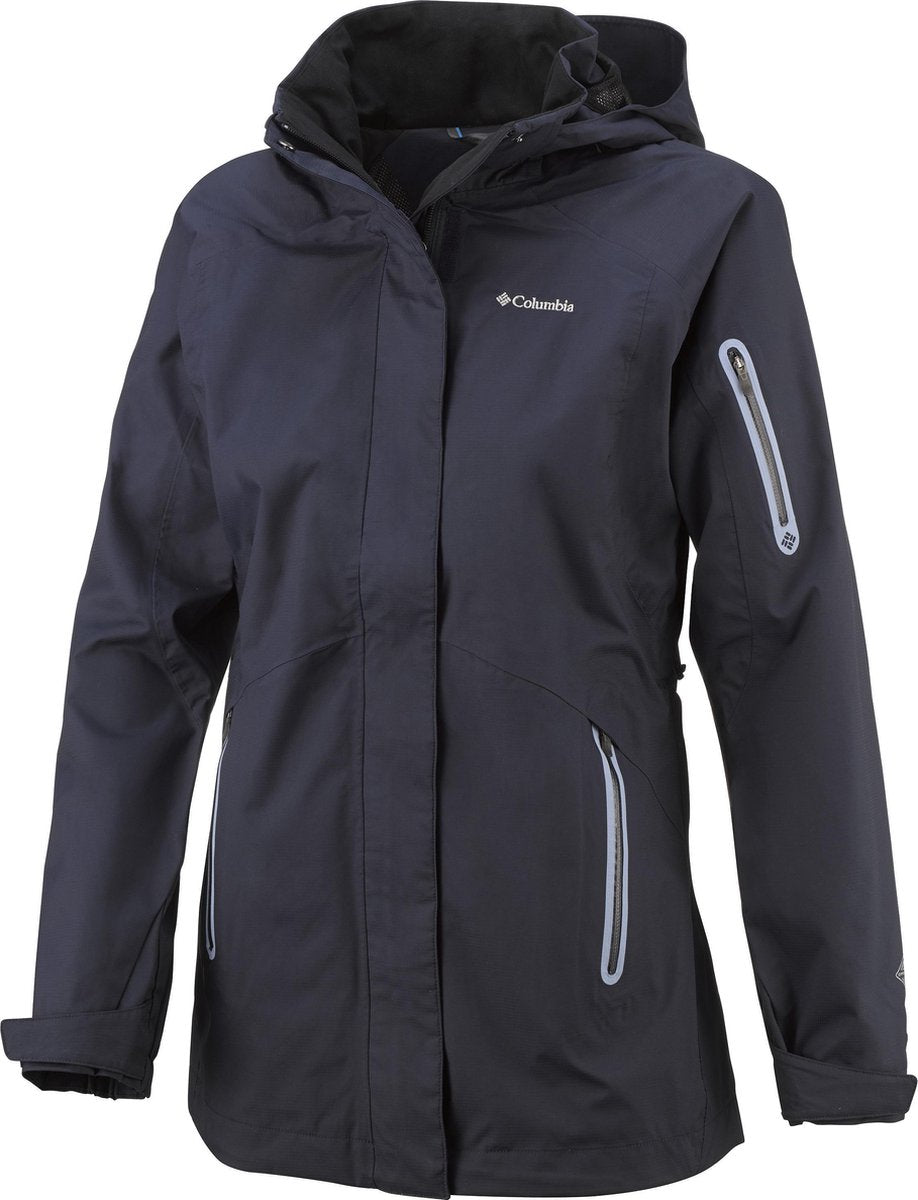 Columbia La Sila Rain Jacket - dames - jas - maat S - blauw