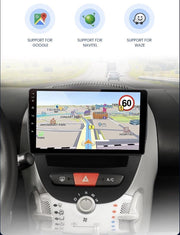 Toyota Aygo 2005-2014 Android 10 navigatie en Multimediasysteem bluetooth usb wifi autoradio 4+64GB 4G