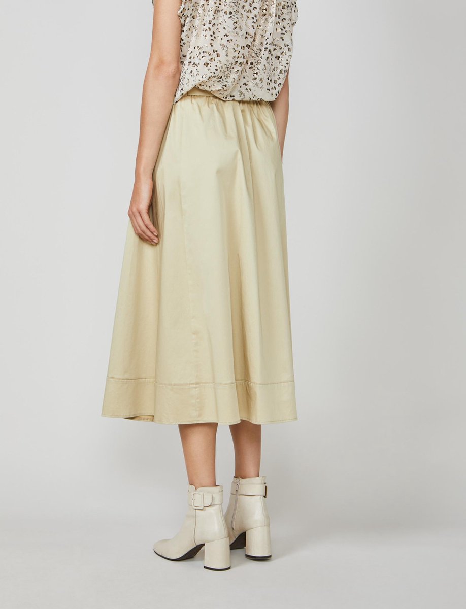 Skirt light cotton - Straw