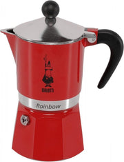 Bialetti Rainbow Rood Percolator 200ml – 3 kops