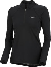 Columbia Baselayer Midweight 1/2 Zip - dames - thermoshirt - zwart