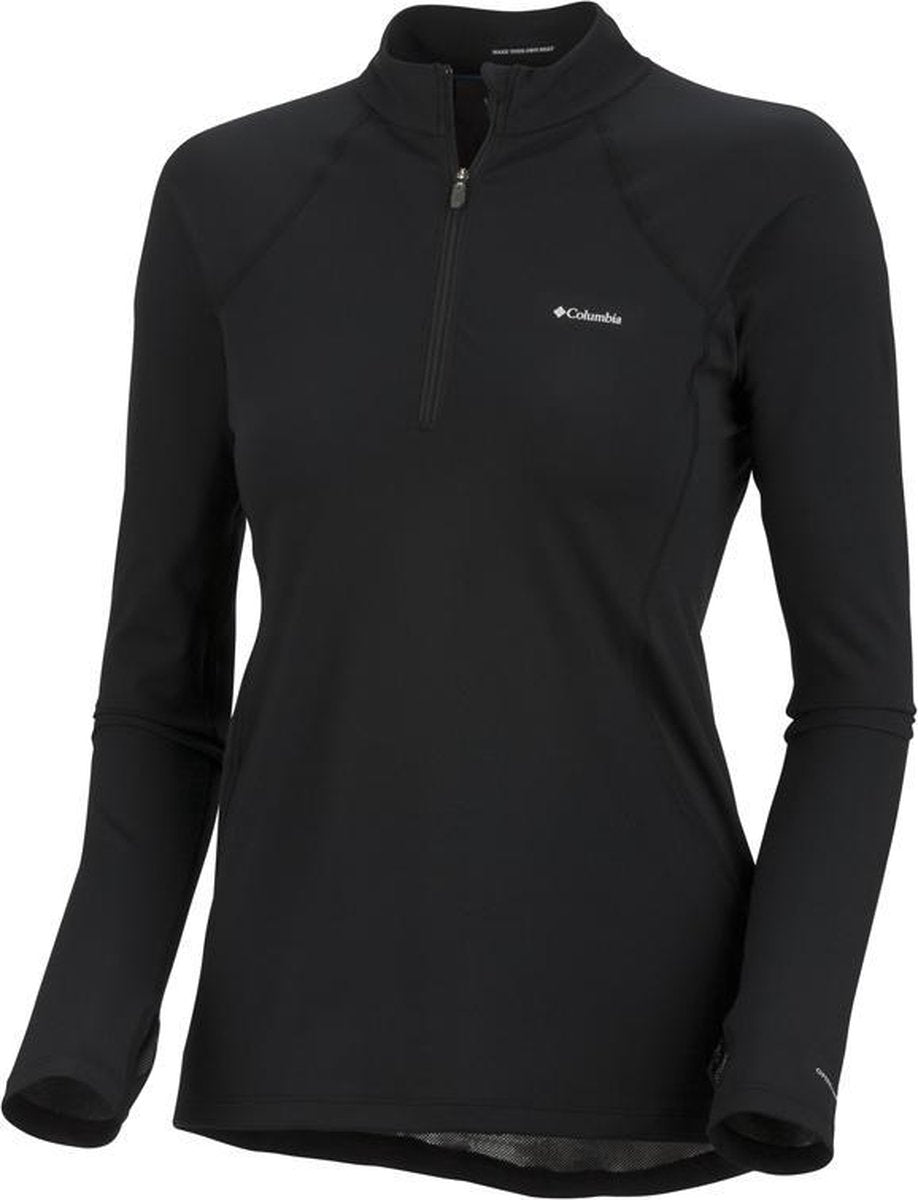 Columbia Baselayer Midweight 1/2 Zip - dames - thermoshirt - zwart