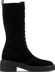 Clarks - Dames schoenen - Arisa Hi - D - black suede - maat 5