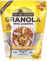 East Bali Cashews Granola Kokos Banaan