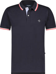 Haze&Finn Polo Korte Mouw Dark Navy (MC15-0300 - DarkNavy)