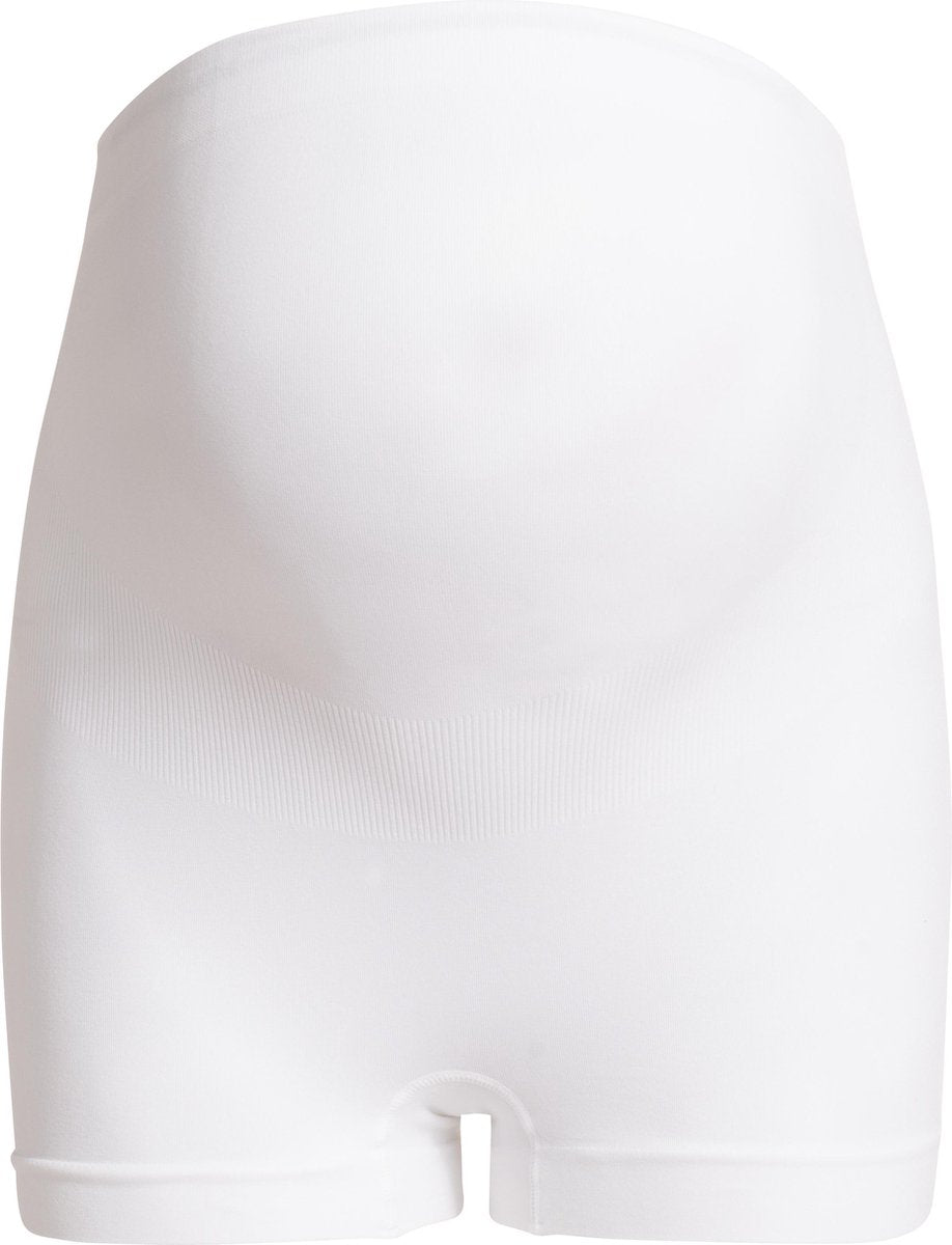 Noppies Naadloze Zwangerschapsshorts Seamless - White - XS/S