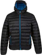 Alvivo Outdoorjas Glasgow Heren Nylon Zwart/blauw Maat L
