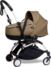 Babyzen YOYO² wit frame met YOYO Bassinet - reiswieg - Toffee
