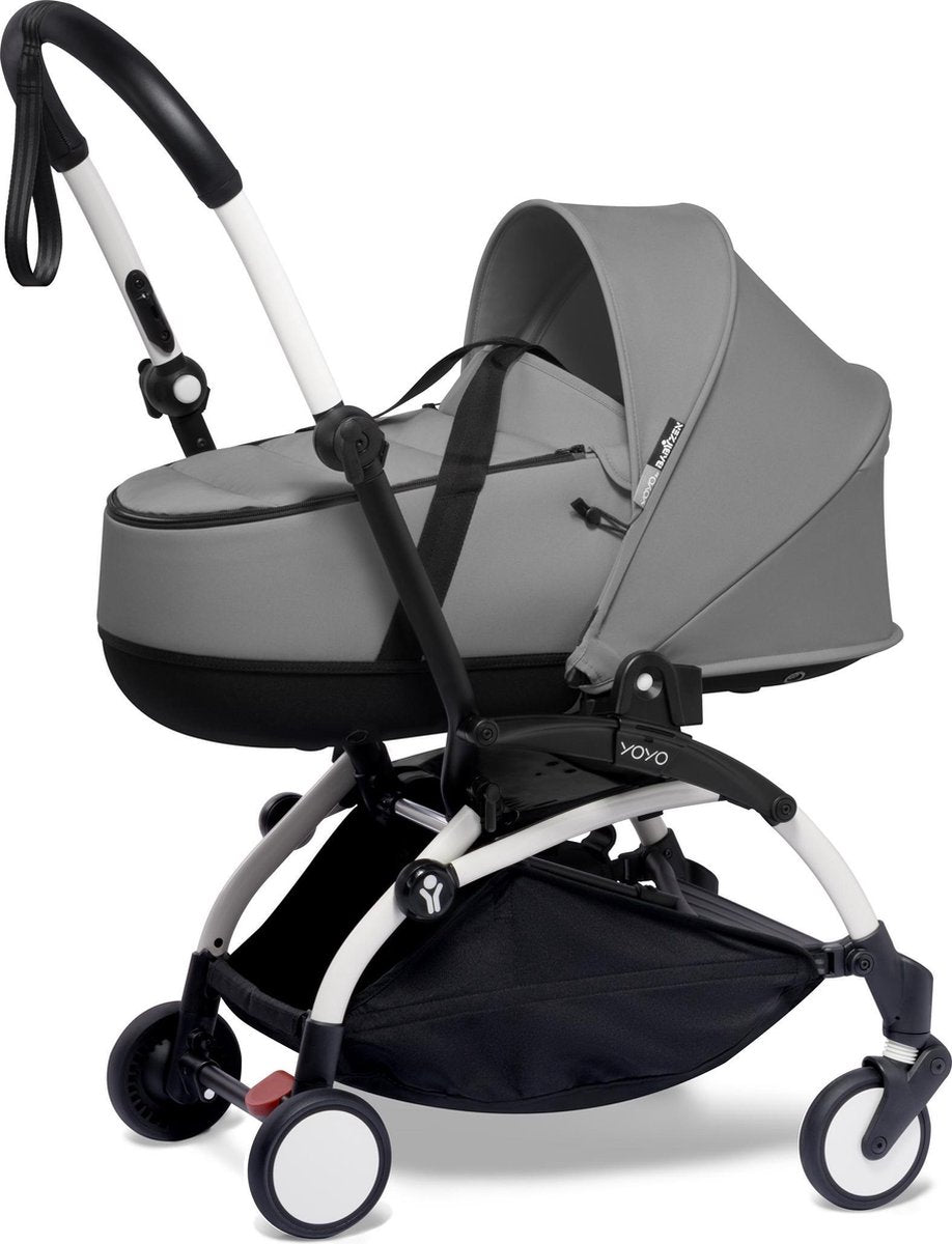 Babyzen YOYO² wit frame met YOYO Bassinet - reiswieg - Grey	639.00	0036336205130	0	0036336205130	360