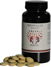 MakeVit Bijenpollen - 100 tabletten van 500 mg - Afweersysteem - Natuurproduct - Superfoods