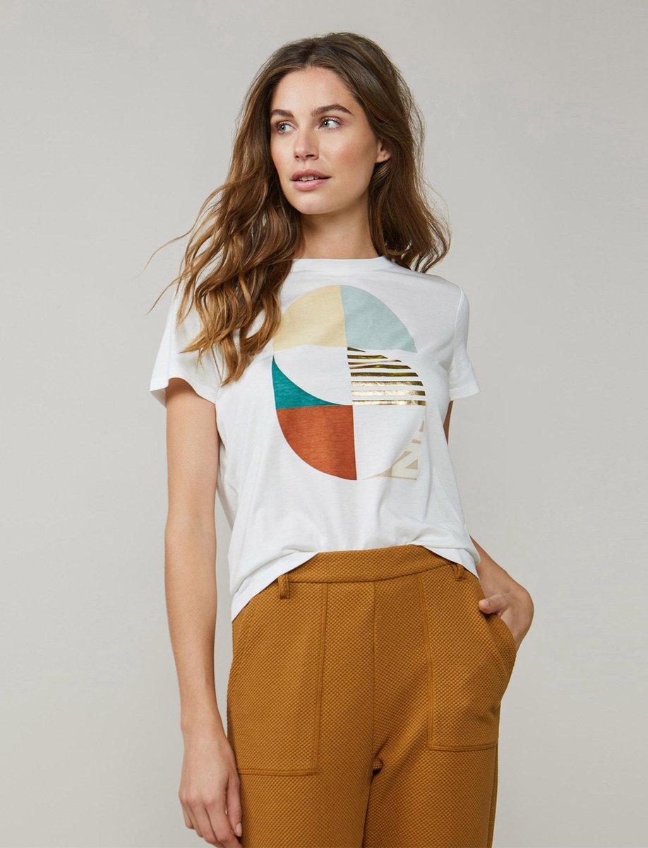 Tee graphic artwork cotton modal ecovero - Terra