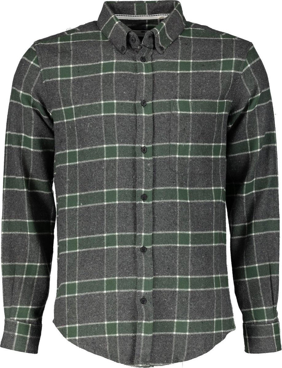 Anerkjendt Overhemd - Slim Fit - Grijs - L