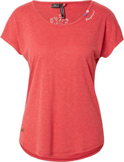 Ragwear shirt chedar Rood Gemêleerd-S