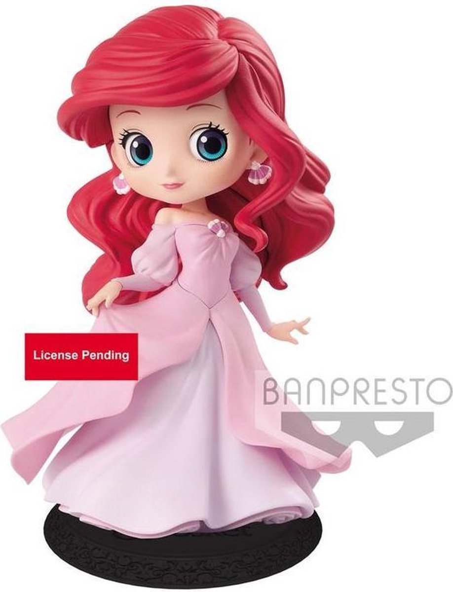 Disney Ariel Princess Dress Q Posket Figure 14Cm