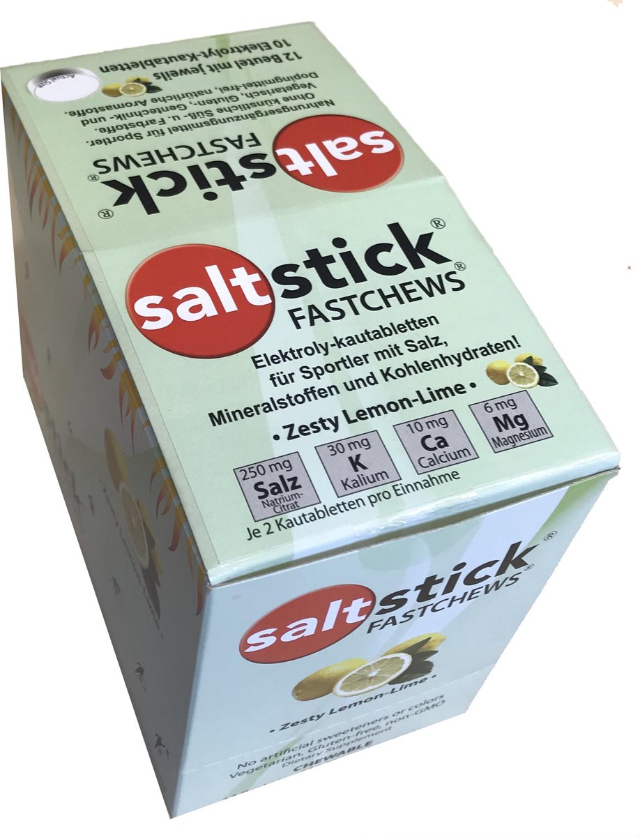 Saltstick Fastchews 12 x 10 Kauwtabletten