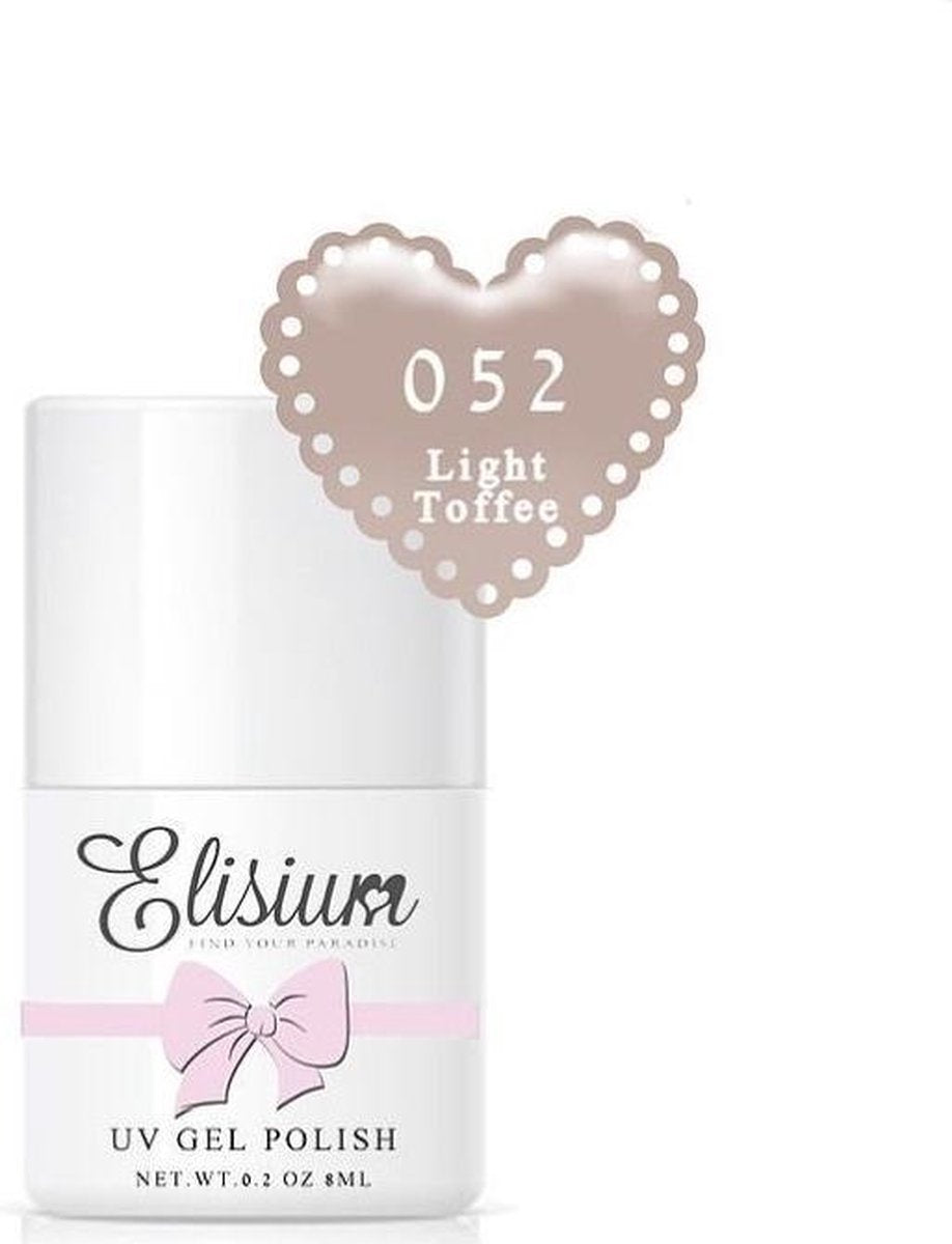Elisium - Uv Gel Polish Hybrid Lacquer Is Chisot 052 Light Coffee 8Ml