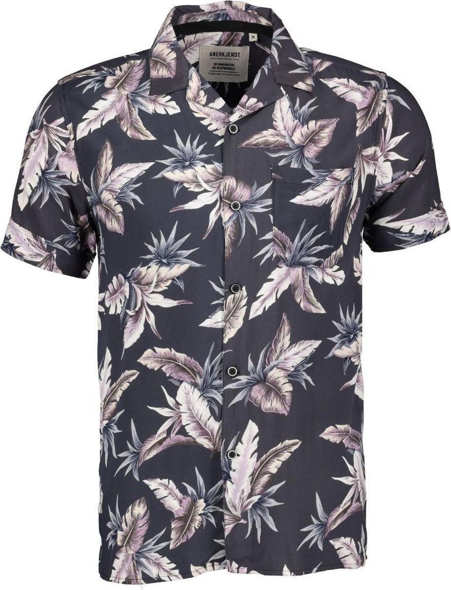 Anerkjendt Overhemd - Slim Fit - Grijs - S