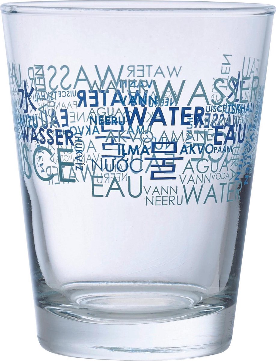 Durobor Les Eaux Waterglas - 0.22 l - 6 stuks