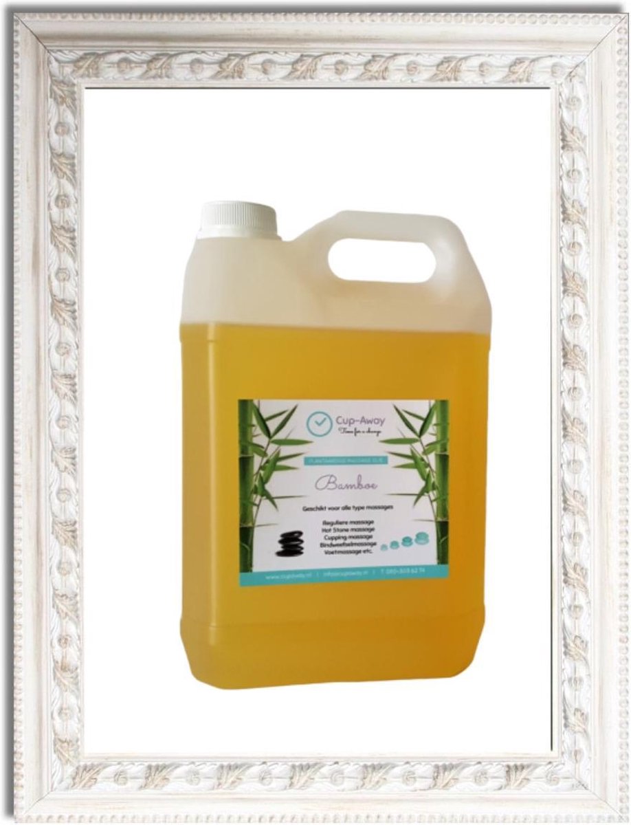 Plantaardige Massageolie Bamboe - 5 liter