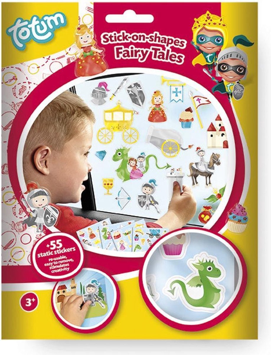 Totum Verwijderbare Stickers Fairy Tales