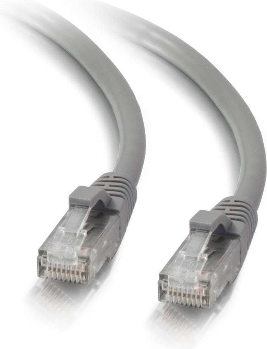 C2G 7m Cat5e Booted Unshielded (UTP) netwerkpatchkabel - grijs