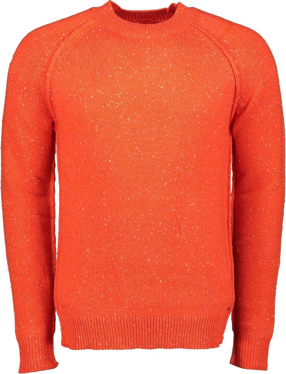 Dstrezzed Pullover - Slim Fit - Oranje - XXL