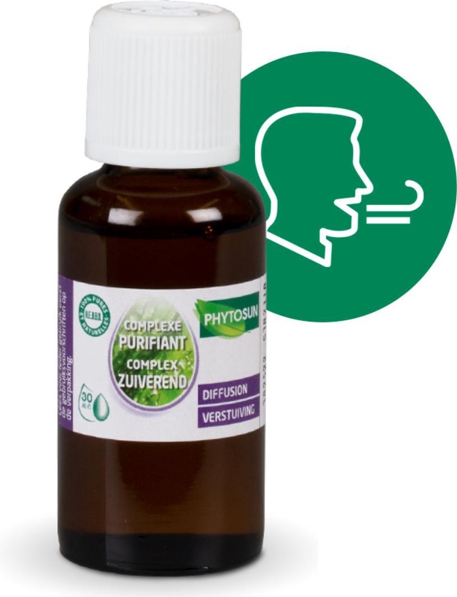 Phytosun Complex Zuiverend op basis van Essentiële Olie - verhoogt de concentratie 30ml