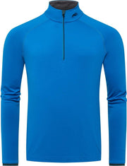 Kjus Feel Midlayer Half-Zip arumba blue heren ski pulli blauw