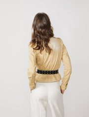 Jacket fine twill - Straw