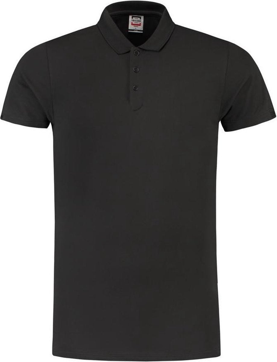 Tricorp 201001 Poloshirt Cooldry Bamboe Slim Fit Donkergrijs maat M