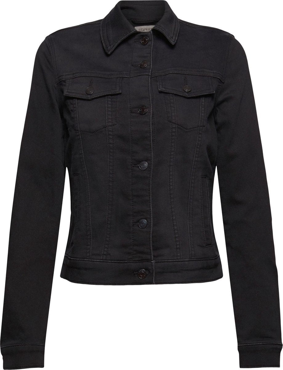 Esprit casual 991EE1G315 - Spijkerjacks voor Vrouwen - Maat L
