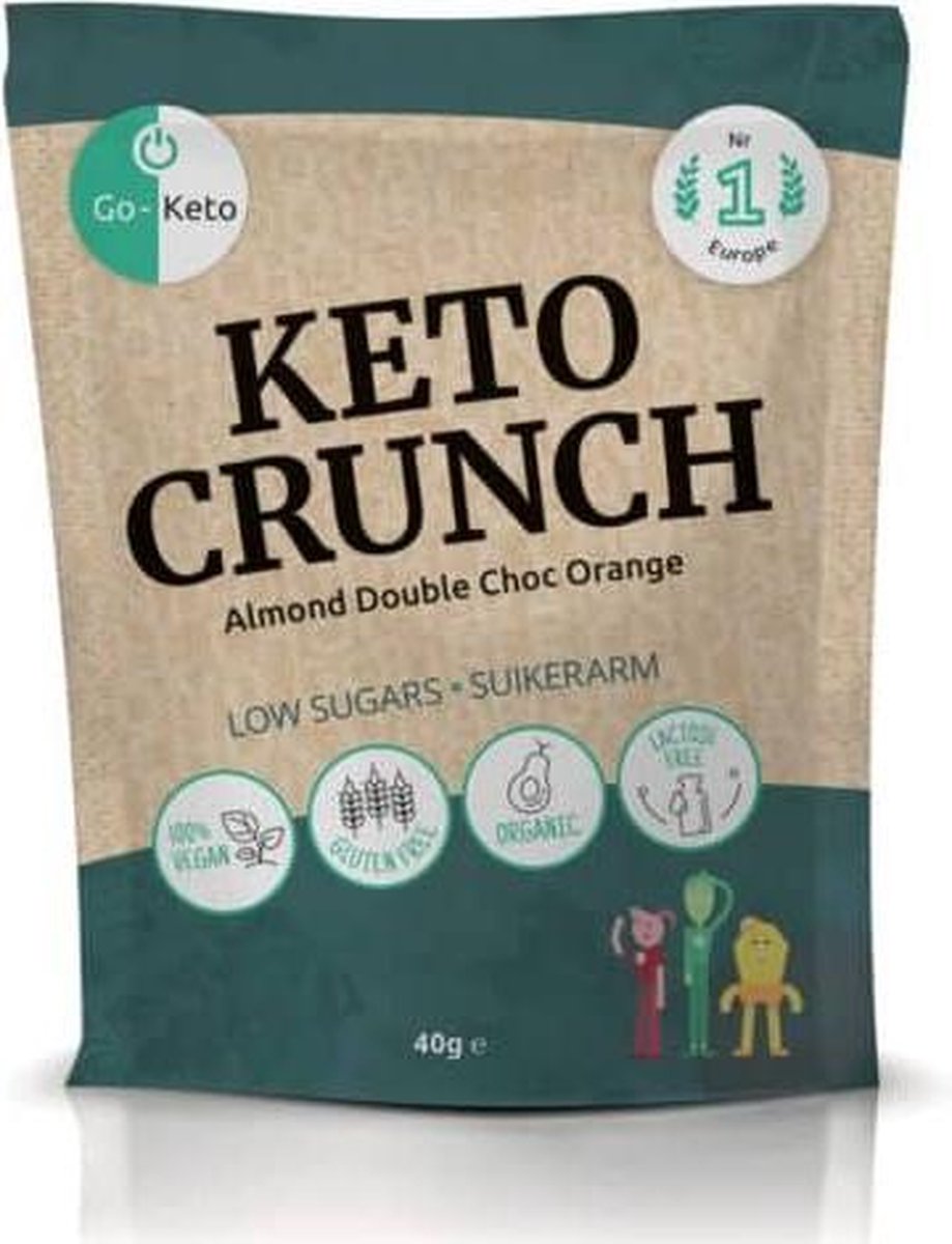 Go-Keto crunch - almond orange